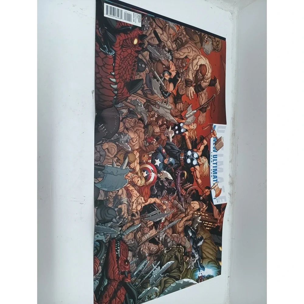MARVEL Comics Ultimate: New Ultimates #1A Variant Wraparound Foldout Cho Cover